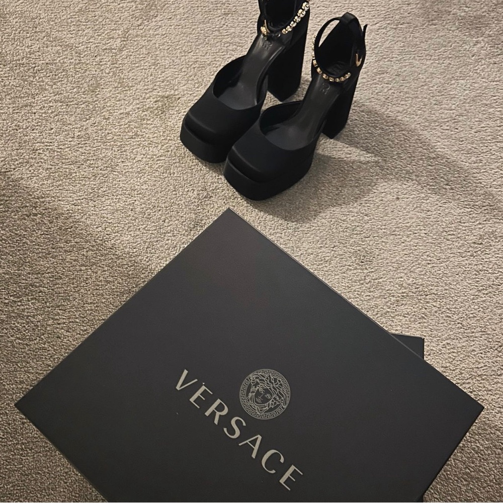 Versace Platform Heels size 9.5